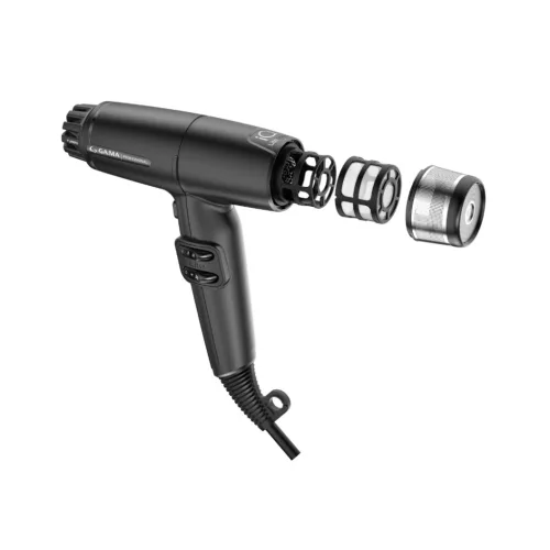 GAMA Professional - iQ Lite Max - Hajszárító 1600W (Fekete)