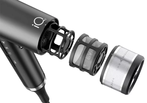 GAMA Professional - iQ2 Perfetto - Hajszárító 1600W (Fekete)