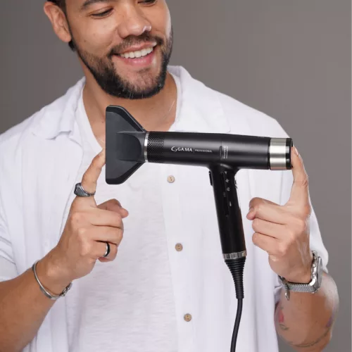 GAMA Professional - iQ3 Perfetto - Hajszárító 1600W (Fekete)