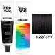Revlon Professional Pro You The Color Maker tartós hajfesték 90 ml - 3.22/ 3VV - Intenzív Viola Sötétbarna
