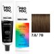 Revlon Professional Pro You The Color Maker tartós hajfesték 90 ml - 7.8/ 7B - Csokoládé Barna Középszőke