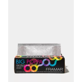   Framar - Big Poppa - Star Struck Silver Extra Wide Pop Up - Extra Széles, Melírfólia 250db
