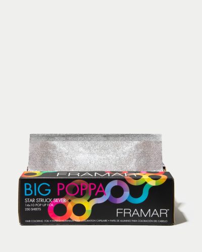Framar - Big Poppa - Star Struck Silver Extra Wide Pop Up - Extra Széles, Melírfólia 250db