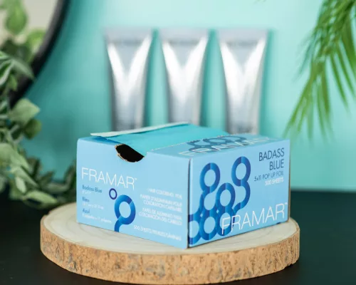 Framar - Pop Up Foils (BadAss Blue) - Elővágott Melírfólia Lapok (500db)