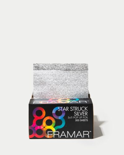 Framar - Pop Up Foils (Star Struck Silver) - Elővágott Melírfólia Lapok (500db)