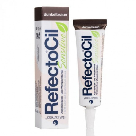 RefectoCil Sensitive festő - gél SÖTÉTBARNA 15ml