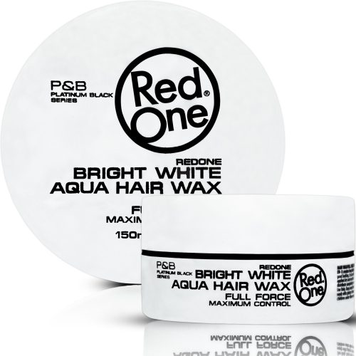 RedOne - Aqua Hair Wax - Bright White 150ml - Barack Illat