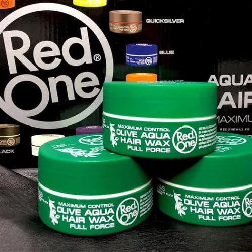RedOne - Aqua Hair Wax - Vízbázisú Fényes Hajwax - Olive 150 ml - Olívaolajjal
