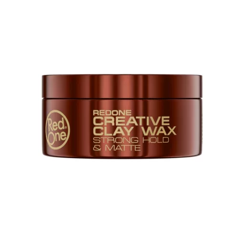 RedOne - Creative Matte Clay Wax - Erős Tartású, Matt Hatású Agyagos Hajwax 100 ml