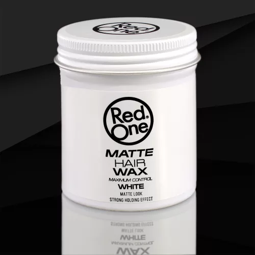 RedOne - Matte Hair Wax - Erős Tartású Matt Hajwax (Fehér) 100 ml