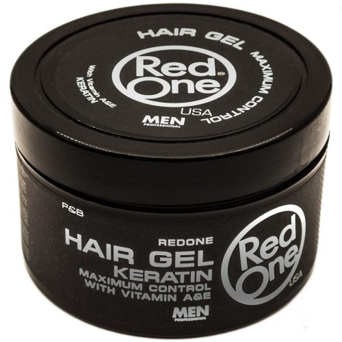 RedOne - Hair Gel - Hajzselé - Keratin Silver 450 ml