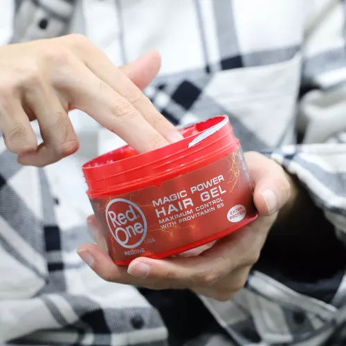 RedOne - Hair Gel - Erős Tartású Hajzselé - Magic Power 450 ml