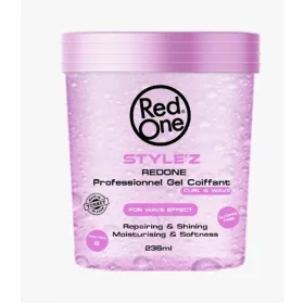   RedOne - Style'Z Hair Gel - Göndör & Hullámos Hatású Hajzselé 236 ml