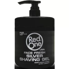   RedOne - Shaving Gel - Átlátszó Pumpás Borotvagél - Silver 1000ml