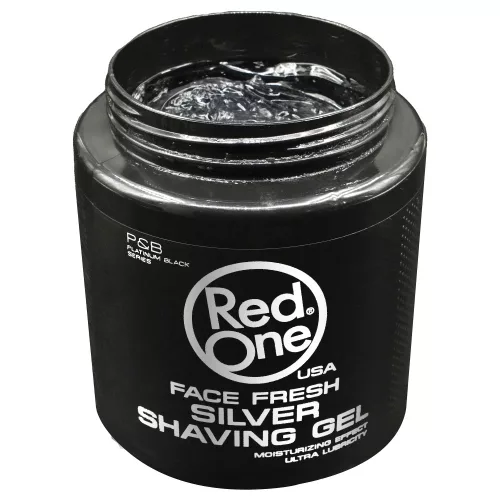 RedOne - Shaving Gel - Átlátszó Pumpás Borotvagél - Silver 1000ml
