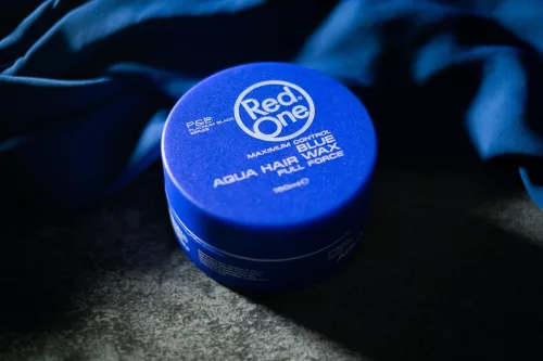 RedOne - Aqua Hair Wax - Vízbázisú Fényes Hajwax - Blue 150ml - Rágógumi Illat