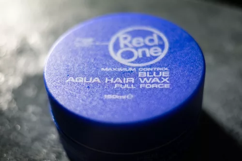 RedOne - Aqua Hair Wax - Vízbázisú Fényes Hajwax - Blue 150ml - Rágógumi Illat