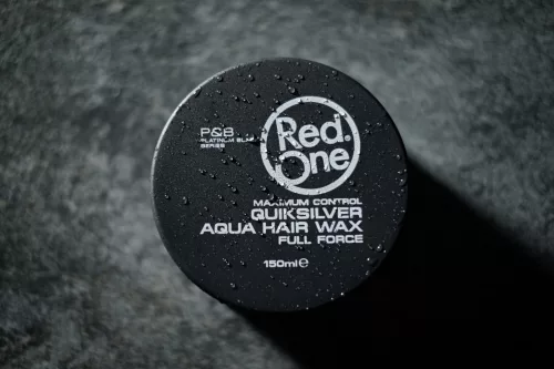 RedOne - Aqua Hair Wax - Vízbázisú Fényes Hajwax - Quiksilver 150ml - Ribizli Illat
