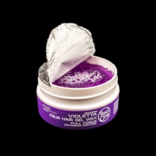 RedOne - Aqua Hair Wax - Vízbázisú Fényes Hajwax - Violetta 150ml - Levendula Illat