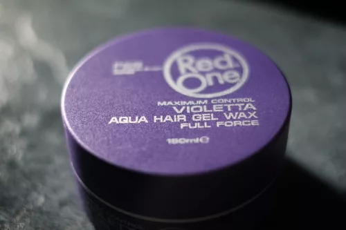 RedOne - Aqua Hair Wax - Vízbázisú Fényes Hajwax - Violetta 150ml - Levendula Illat