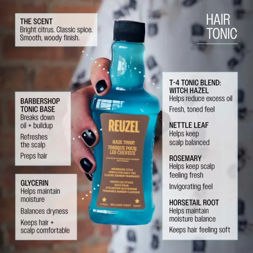 Reuzel - Hair Tonic - Klasszikus Hajtonik 350ml