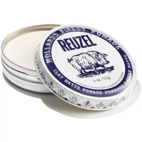   Reuzel Clay Matte Pomade - Közepes tartású, fénytelen pomádé 113 g