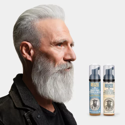 Reuzel - Wood & Spice Beard Foam - Szakállápoló Hab 70ml