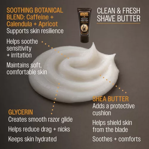 Reuzel - Clean & Fresh Shave Butter - Borotvavaj 100ml