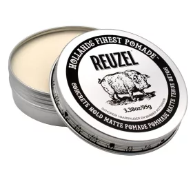   Reuzel - Concrete Hold Matte Pomade - Betonerős Tartású Matt Pomádé 95g