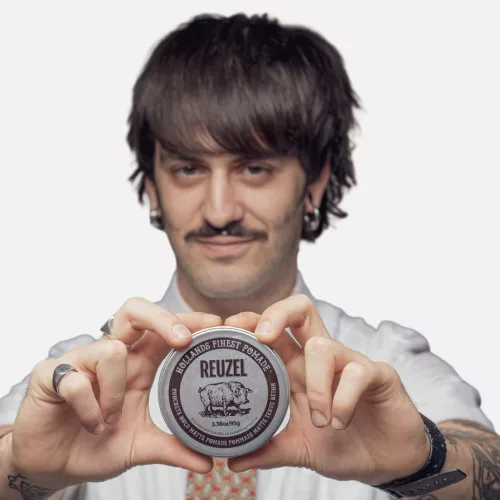 Reuzel - Concrete Hold Matte Pomade - Betonerős Tartású Matt Pomádé 95g