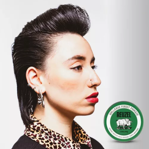 Reuzel - Green Pomade Grease - Közepes Tartású Olajbázisú Pomádé 95g