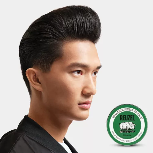 Reuzel - Green Pomade Grease - Közepes Tartású Olajbázisú Pomádé 95g