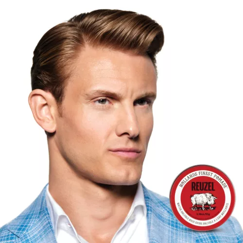 Reuzel - Red Pomade - Közepes Tartású, Magas Fényű Vízoldható Pomádé (Utazóméret) 35g