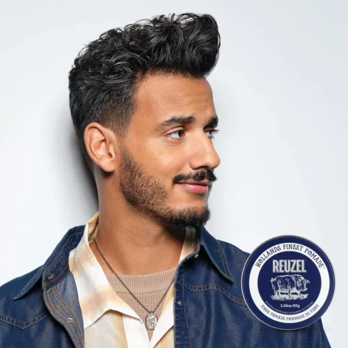 Reuzel - Fiber Pomade - Erős, Rugalmas Tartású Matt Pomádé 95g