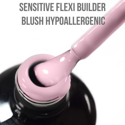 Mystic Nails Sensitive Flexi Builder - BLUSH -  erősített géllakk alap 12ml 