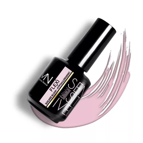 Mystic Nails Sensitive Flexi Builder - BLUSH -  erősített géllakk alap 12ml 