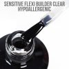 Mystic Nails Sensitive Flexi Builder - CLEAR -  erősített géllakk alap 12ml 