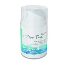   Golden Green - Derm Touch - Mitesszer Stop Faggyútermelést Szabályozó Mattosító Krém 50ml