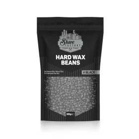   The Shave Factory - Hard Wax Beans Black - Fekete Borsógyanta 500g