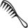 The Shave Factory - Hair Comb 043 - Fésű
