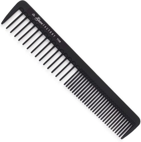 The Shave Factory - Hair Comb T119 Black - Fésű