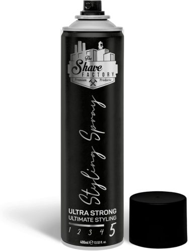 The Shave Factory - Ultra Strong Hair Spray - Ultraerős Tartású Hajlakk 400ml