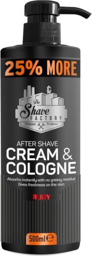 The Shave Factory - Cream & Cologne 2in1 Ruby 500ml