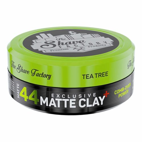 The Shave Factory - Exclusive Matte Clay "44" Comb-Over Power - Agyagos Matt Wax 150ml