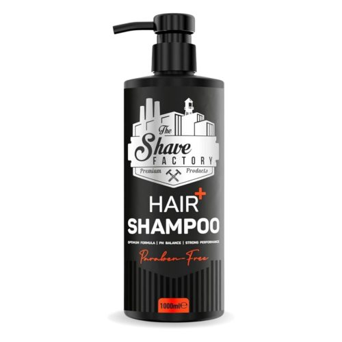 The Shave Factory - Paraben-Free Hair Shampoo - Parabénmentes Sampon 1000ml