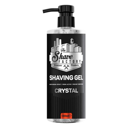 The Shave Factory - Shaving Gel Crystal - Borotvagél 1000ml