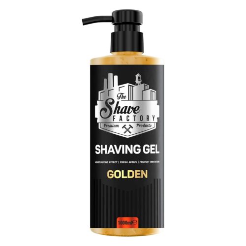 The Shave Factory - Shaving Gel Golden - Borotvagél 1000ml