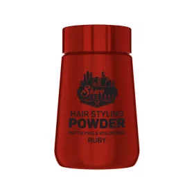   The Shave Factory - Hair Styling Powder Ruby - Matt Hatású és Volumenizáló Hajpor 20g (Vörös, csepp alakú)