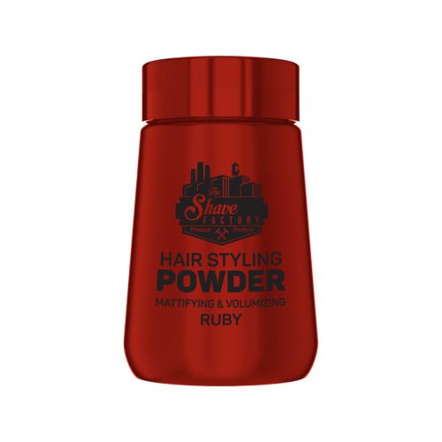 The Shave Factory - Hair Styling Powder Ruby - Matt Hatású és Volumenizáló Hajpor 20g