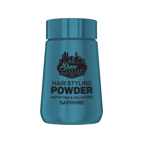 The Shave Factory - Hair Styling Powder Sapphire - Matt Hatású és Volumenizáló Hajpor 20g